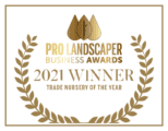 Pro Landscaper 2021 winners badge